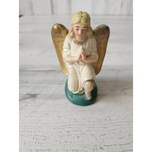 Vintage angel cherub Nativity praying religious figurine statue accessory
